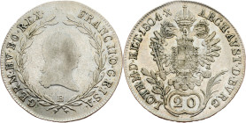 Franz I. (II.), 20 Kreuzer 1804, B, Kremnitz