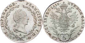 Franz I. (II.), 5 Kreuzer 1815, A, Vienna
