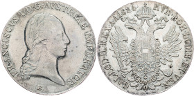 Franz I. (II.), 1 Thaler 1824, B, Kremnitz