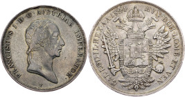 Franz I. (II.), 1 Scudo 1824, V, Venice