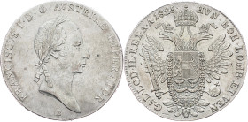 Franz I. (II.), 1 Thaler 1825, B, Kremnitz