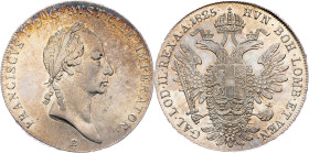 Franz I. (II.), 1 Thaler 1825, B, Kremnitz