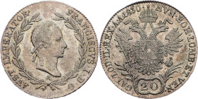 Franz I. (II.), 20 Kreuzer 1830, A, Vienna