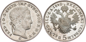Ferdinand V., 5 Kreuzer 1840, C, Prague