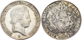 Ferdinand V., 20 Kreuzer 1841, B, Kremnitz