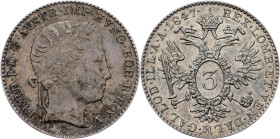Ferdinand V., 3 Kreuzer 1847, C, Prague