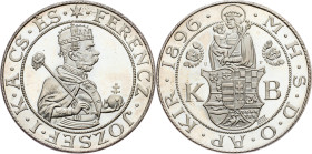 Franz Joseph I., 1 Thaler 1896, KB, Kremnitz