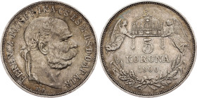 Franz Joseph I., 5 Korona 1900, KB, Kremnitz