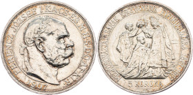 Franz Joseph I., 5 Korona 1907, KB, Kremnitz