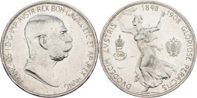 Franz Joseph I., 5 Krone 1908, Vienna