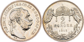 Franz Joseph I., 2 Korona 1912, KB, Kremnitz