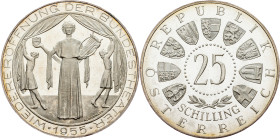 Austria, 25 Schilling 1955, Vienna
