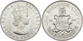 Bermuda, 1 Crown 1964, London