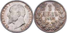 Bulgaria, 1 Lev 1913