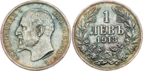 Bulgaria, 1 Lev 1913