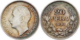 Bulgaria, 20 Leva 1930, Budapest