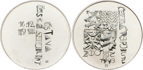 Czech Republic, 200 Korun 1993