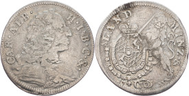 Germany, 30 Kreuzer 1733