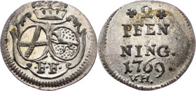 Germany, 2 Pfennig 1769