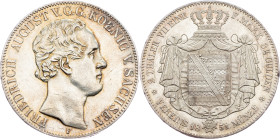 Germany, 2 Thaler 1851, F