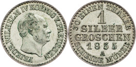 Germany, 1 Silber Groschen 1855, A