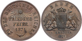 Germany, 1 Kreuzer 1871