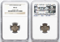 Germany, 20 Pfennig 1873, G