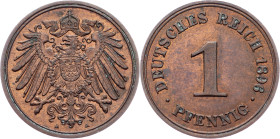 Germany, 1 Pfennig 1896, A