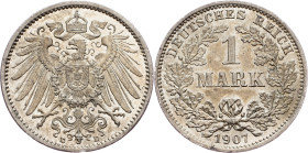 Germany, 1 Mark 1907, D
