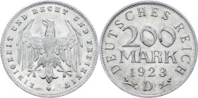 Germany, 200 Mark 1923, D