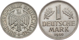 Germany, 1 Mark 1950, D