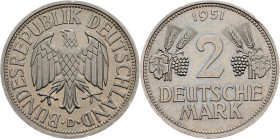 Germany, 2 Mark 1951, D