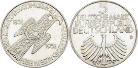 Germany, 5 Mark 1952, D