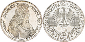 Germany, 5 Mark 1955, G