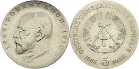 Germany, 5 Mark 1968