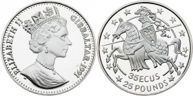 Gibraltar, 35 ECUs 1991