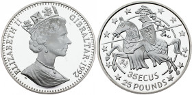 Gibraltar, 35 ECUs 1992