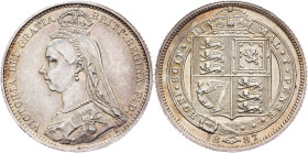 Great Britain, 6 Pence 1887