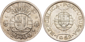 Guinea-Bissau, 20 Escudos 1952