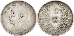 China, 1 Yuan 1914