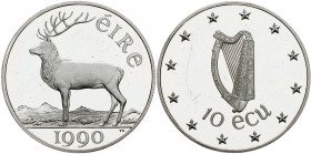 Ireland, 10 ECU 1990