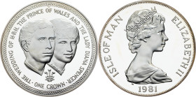 Isle of Man, 1 Crown 1981