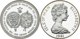 Isle of Man, 1 Crown 1981
