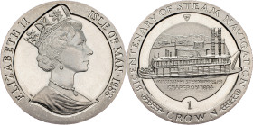 Isle of Man, 1 Crown 1988