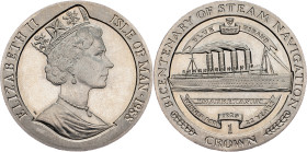 Isle of Man, 1 Crown 1988