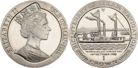 Isle of Man, 1 Crown 1988