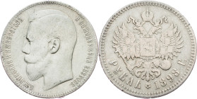 Russia, 1 Ruble 1898, Brussels