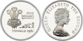 Tuvalu, 5 Dollars 1981