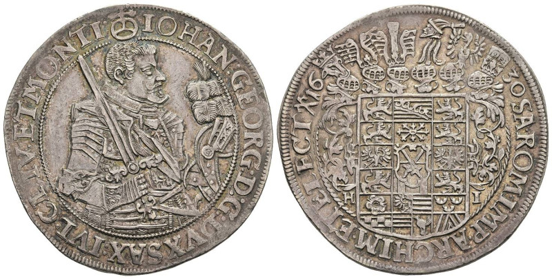 Deutschland bis 1800 Sachsen Albertinische Linie Kurfürstentum
 Taler, 1630, Jo...