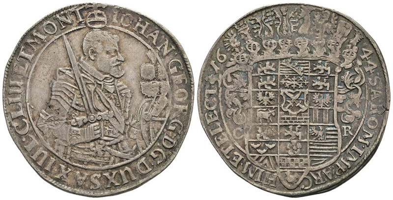 Deutschland bis 1800 Sachsen Albertinische Linie Kurfürstentum
 Taler, 1644, Jo...